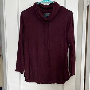 Burgundy sweater